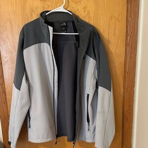 The North Face Men's Gray and Dark Gray Shell